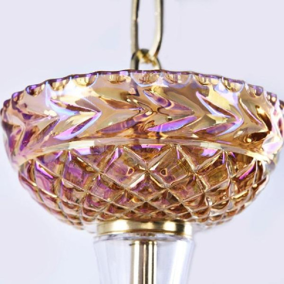 Подвесная люстра 1310 1310/5/165 G Cl/Shampan/M-1F