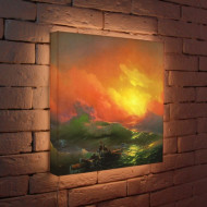 Лайтбокс Айвазовский "Девятый вал" 45-45-d-130