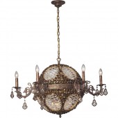 Подвесная люстра 633 633-18-02 spanish bronze Подвесная люстра 633 633-18-02 spanish bronze