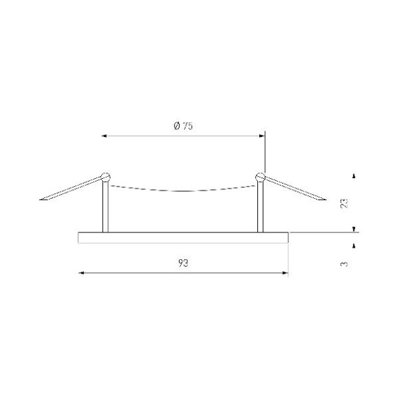Точечный светильник 1081/1-2 & 1091/1-2 1081/1