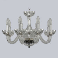 Подвесная люстра 1310 1310/8/165 Ni Cl/Clear/M-1H