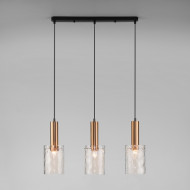 Подвесной светильник Asti 50177/3 черный/бронза