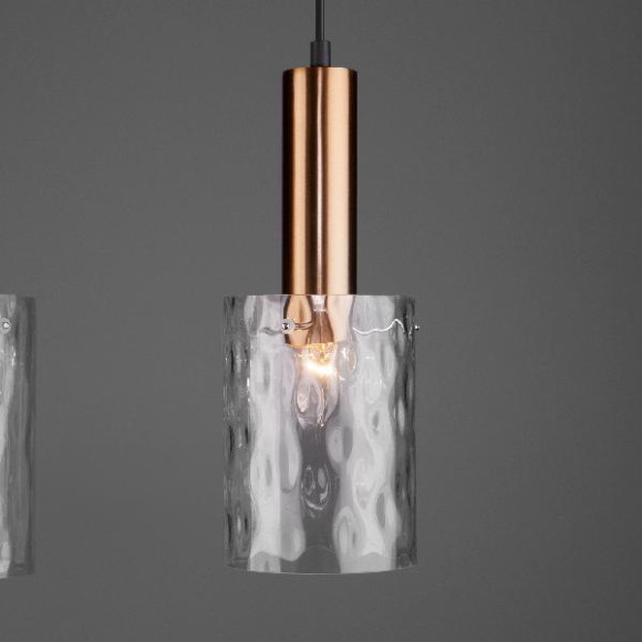 Подвесной светильник Asti 50177/3 черный/бронза