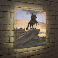 Лайтбокс Медный всадник 2 45-45-d-064