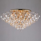 Потолочная люстра Crystal 10081/12 золото / прозрачный хрусталь Потолочная люстра Crystal 10081/12 золото / прозрачный хрусталь