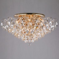 Потолочная люстра Crystal 10081/12 золото / прозрачный хрусталь Потолочная люстра Crystal 10081/12 золото / прозрачный хрусталь