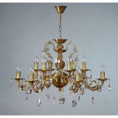 Подвесная люстра Alicante 8888/6+6 AB Tear Drop