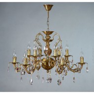 Подвесная люстра Alicante 8888/6+6 AB Tear Drop