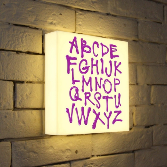 Лайтбокс Alphabet 25-25-d-003 Лайтбокс Alphabet 25-25-d-003