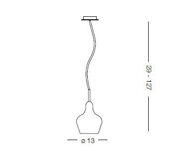Подвесной светильник Lido LIDO-2 SP1 FUME'