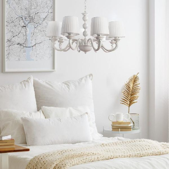 Подвесная люстра Alba A9395LM-8WG