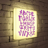 Лайтбокс Alphabet 35-35-d-003 Лайтбокс Alphabet 35-35-d-003