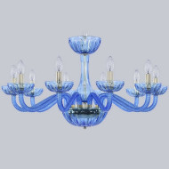 Подвесная люстра 1311 1311/10/300 G Aq/Aquamarine/M-1H