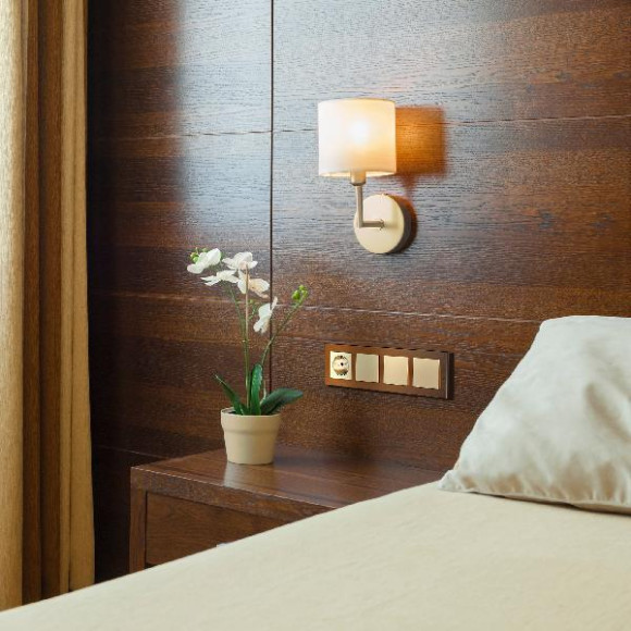 Выключатель Встраиваемые механизмы шампань W1110011