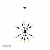 Потолочная люстра Twins Loft209-12B