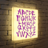 Лайтбокс Alphabet 45-45-d-003 Лайтбокс Alphabet 45-45-d-003