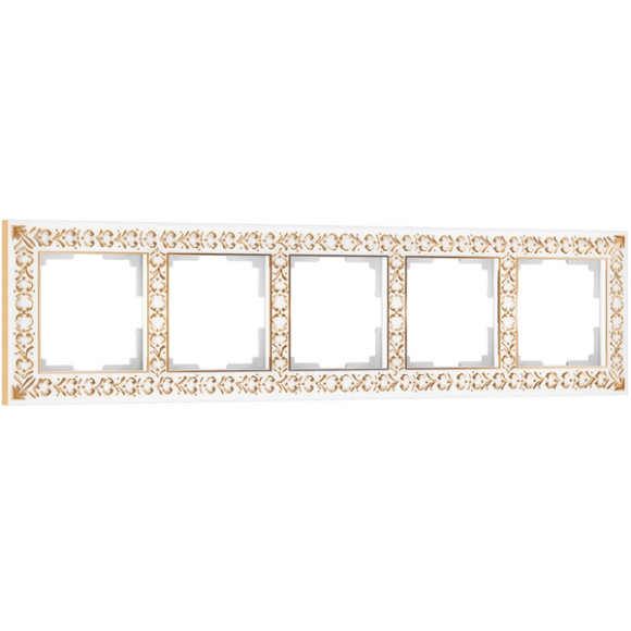 Рамка Antik белое золото WL07-Frame-05 Рамка Antik белое золото WL07-Frame-05