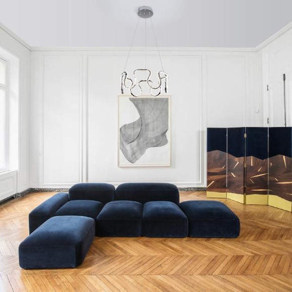 Подвесной светильник Sorge 90171/2 хром