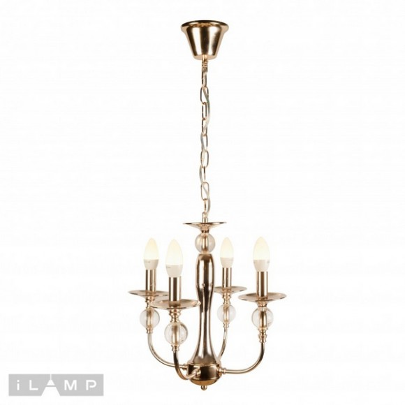 Подвесная люстра Aura 1030-4 GD
