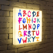 Лайтбокс Alphabet 45-45-d-004 Лайтбокс Alphabet 45-45-d-004