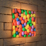 Лайтбокс Шарики 25-25-d-169