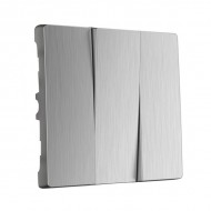 Запчасть Встраиваемые механизмы серебряный рифленый WL09-SW-3G-CP