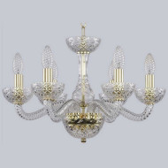 Подвесная люстра 1311 1311/6/165 G Cl/Clear/M-1F
