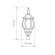 Наземный фонарь Farola 1043