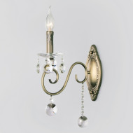 Бра Ravenna 10104/1 античная бронза/прозрачный хрусталь Strotskis Бра Ravenna 10104/1 античная бронза/прозрачный хрусталь Strotskis