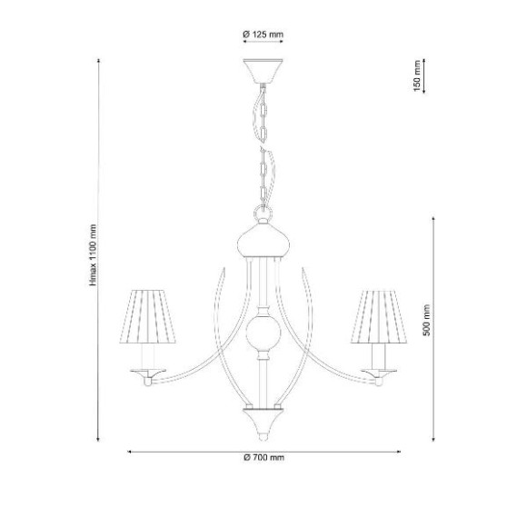Подвесная люстра Milano MILANO 115.6 Подвесная люстра Milano MILANO 115.6