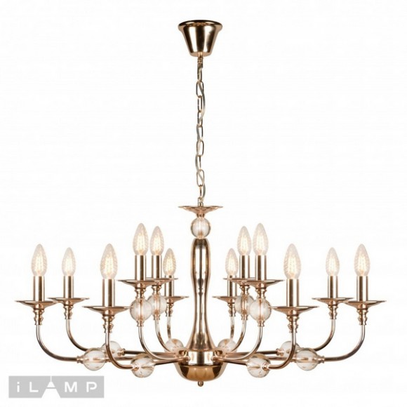 Подвесная люстра Aura 1030-8+4GD