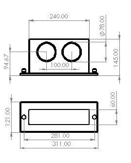 Архитектурная подсветка Дартмур 290-12/gr