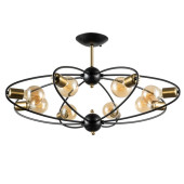 Потолочная люстра Glasgow A1963PL-8BK Потолочная люстра Glasgow A1963PL-8BK