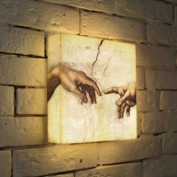 Лайтбокс Микеланджало "Руки" 25-25-d-144 Лайтбокс Микеланджало "Руки" 25-25-d-144