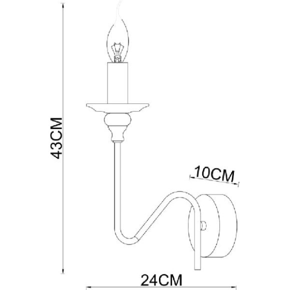 Бра Atlanta 1021/02 AP-1