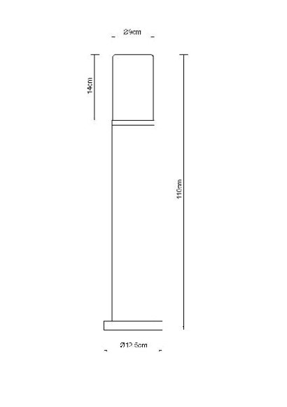 Наземный светильник Nina 32409S2