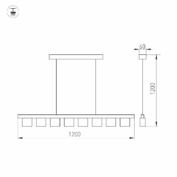 Подвесной светильник LEGACY 028152 Подвесной светильник LEGACY 028152
