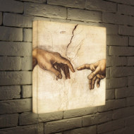 Лайтбокс Микеланджало "Руки" 45-45-d-144 Лайтбокс Микеланджало "Руки" 45-45-d-144