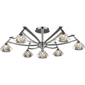 Потолочная люстра 907 907-07-13 chrome + dark chrome Потолочная люстра 907 907-07-13 chrome + dark chrome