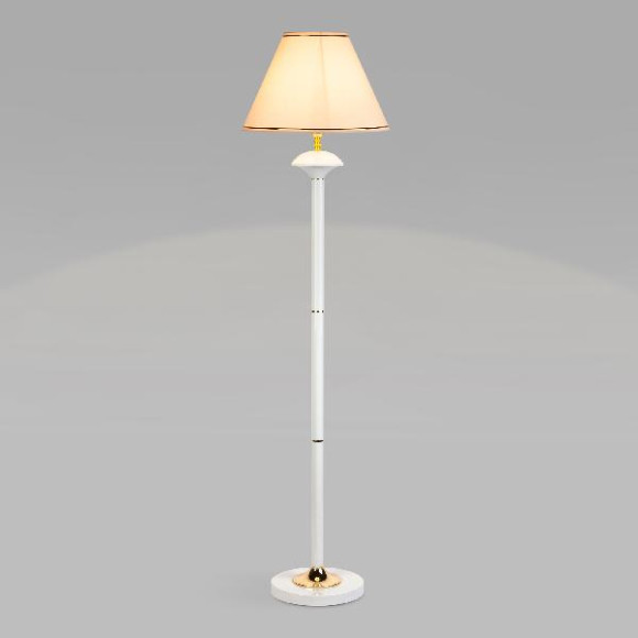 Торшер Lorenzo 01086/1 глянцевый белый