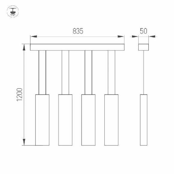 Подвесной светильник LEGACY 028830 Подвесной светильник LEGACY 028830