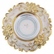 Точечный светильник Arno DLS-A105 GU5.3 CHROME/BEIGE+GOLD Точечный светильник Arno DLS-A105 GU5.3 CHROME/BEIGE+GOLD