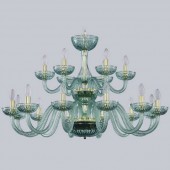 Подвесная люстра 1310 1310/12+6/360/2d G Bi/Birusa/M-1G