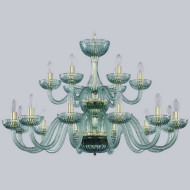 Подвесная люстра 1310 1310/12+6/360/2d G Bi/Birusa/M-1G