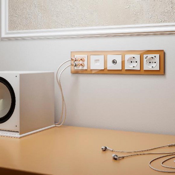 Рамка Favorit бронзовый WL01-Frame-05