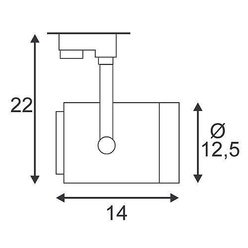 Трековый светильник Euro 153491 Трековый светильник Euro 153491