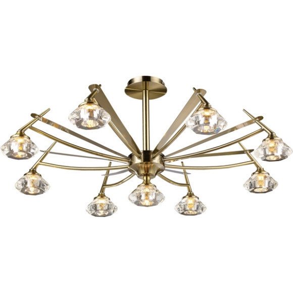 Потолочная люстра 907 907-09-53 antique brass