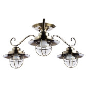 Потолочная люстра Lanterna A4579PL-3AB