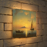 Лайтбокс Айвазовский "Неаполь" 25-25-d-040 Лайтбокс Айвазовский "Неаполь" 25-25-d-040