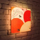 Лайтбокс Японские зонтики 35-35-d-170